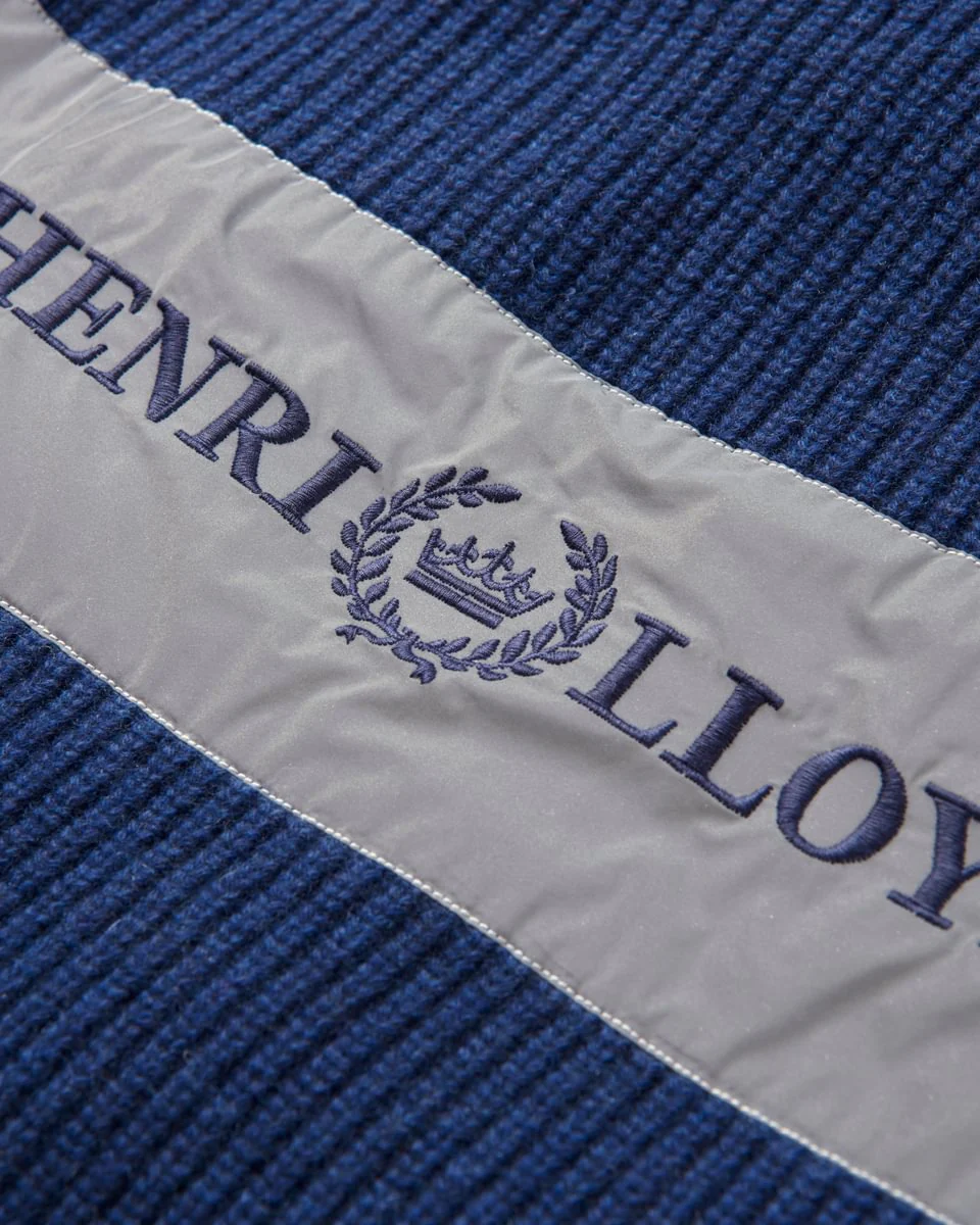 Falmouth Gansey Knit - Navy Blue - Image 3