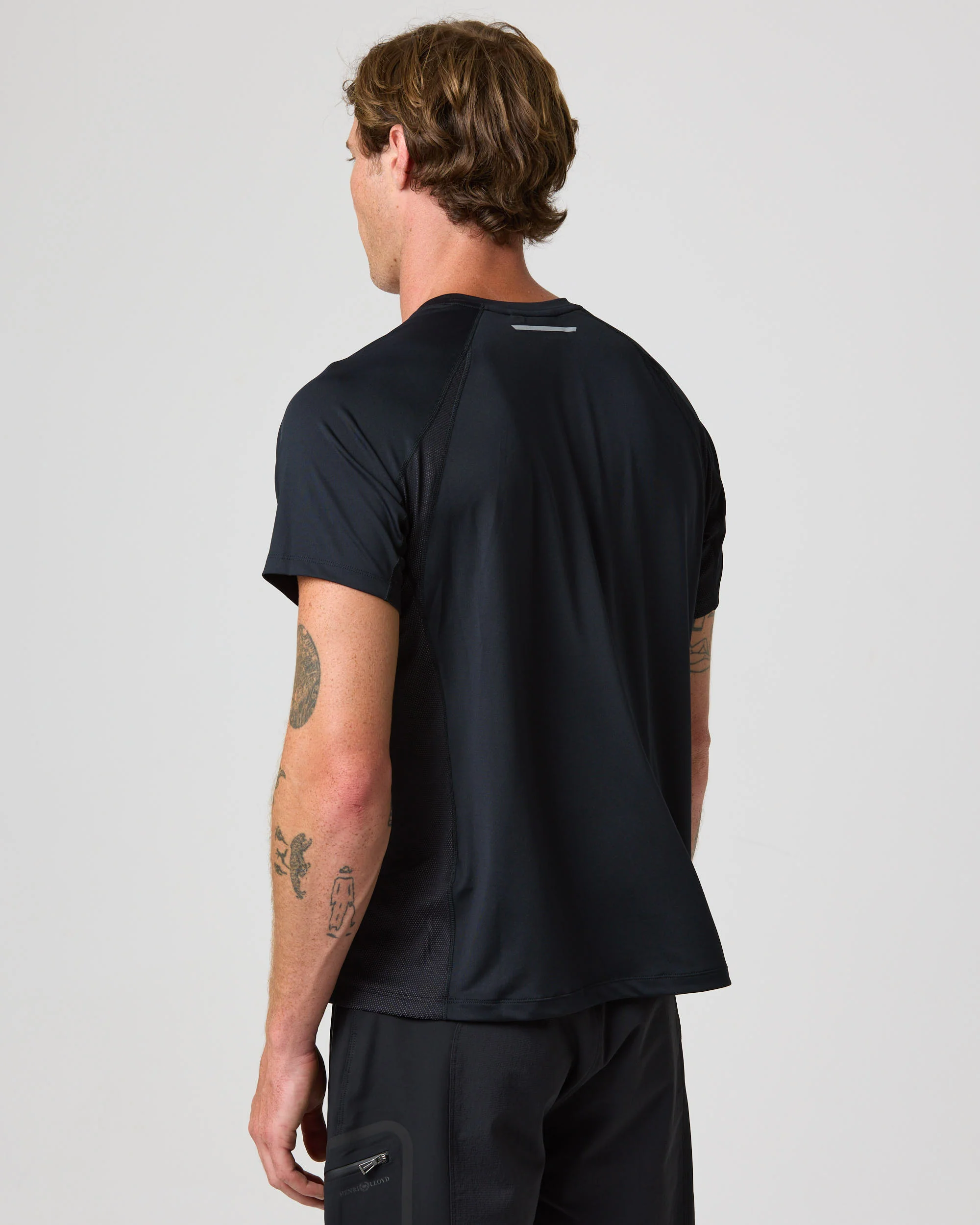 Men's Dynamic Dri Fast Tee - Black - Image 9